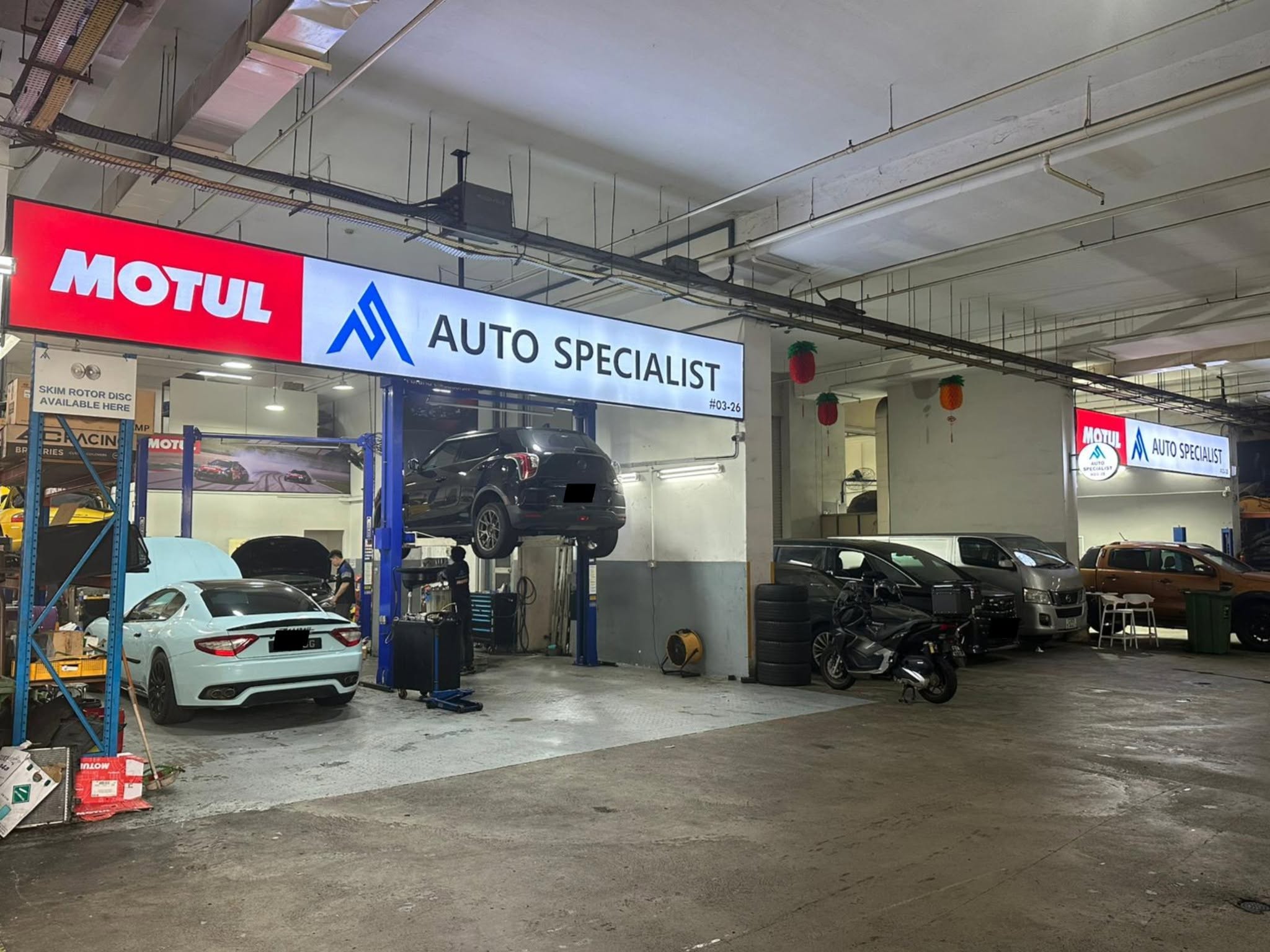 Auto Specialist workshop